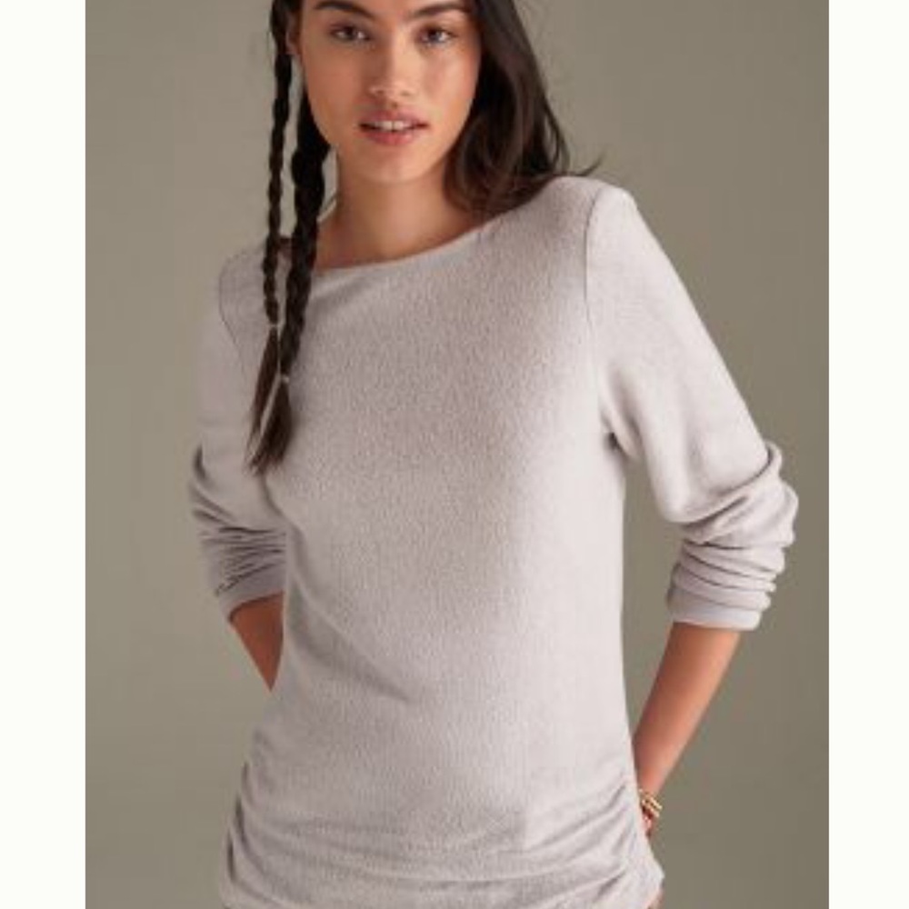 Anthropologie | RHEA BOAT-NECK TOP | Size Small - Picture 2 of 5